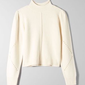 LIKE NEW Aritzia Wilfred Ingrid mockneck sweater